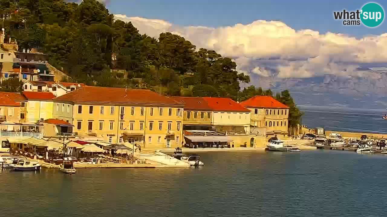 Webcam Jelsa Live motorisée – île de Hvar – Dalmatie – Croatie