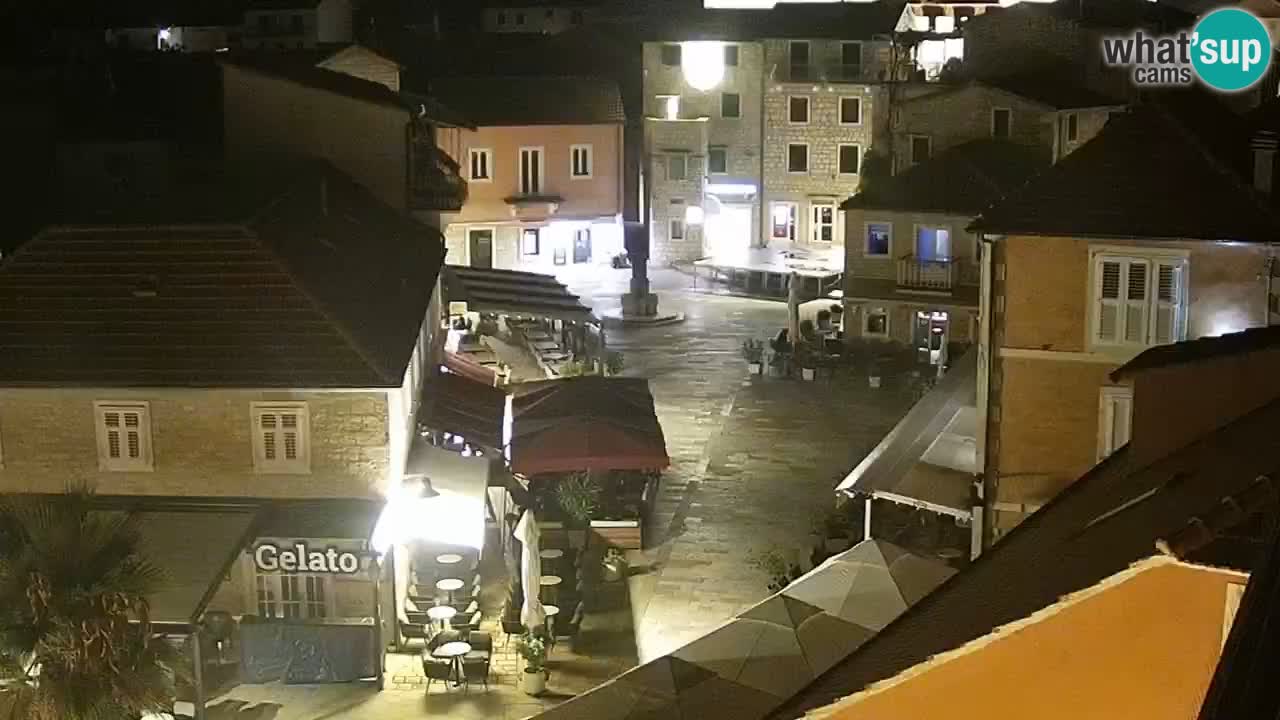 Webcam Jelsa Live motorisée – île de Hvar – Dalmatie – Croatie