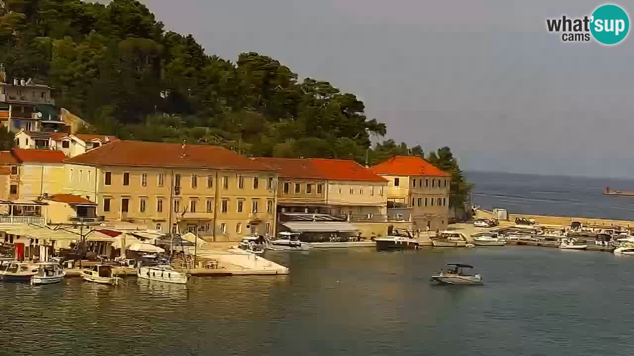Webcam Jelsa Live motorisée – île de Hvar – Dalmatie – Croatie