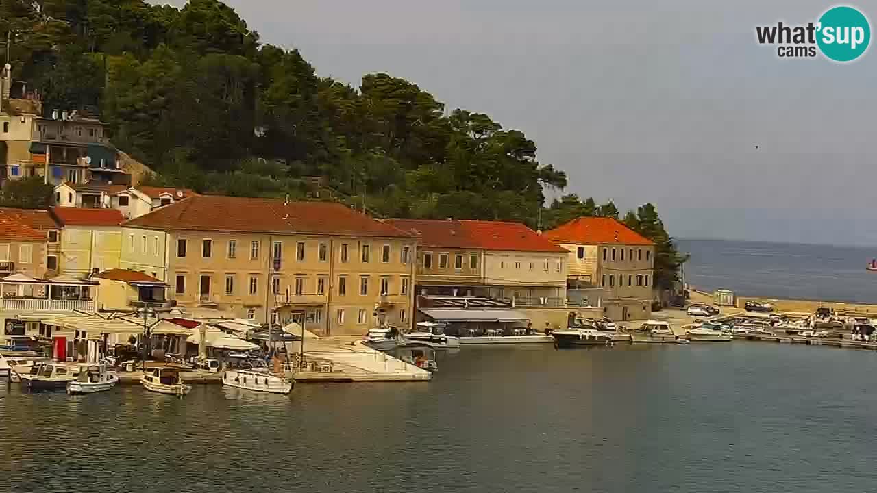 Webcam Jelsa Live motorisée – île de Hvar – Dalmatie – Croatie