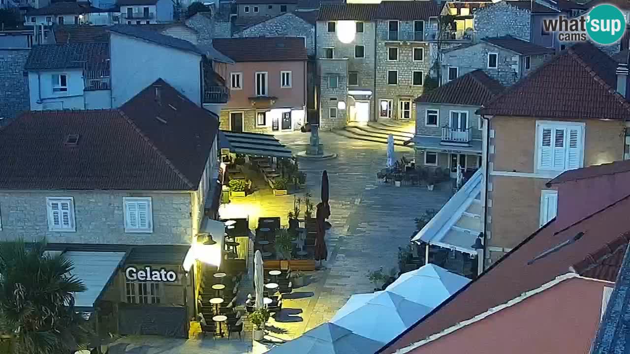 Jelsa Live Webcam motorizzata – Isola di Hvar – Dalmazia – Croazia