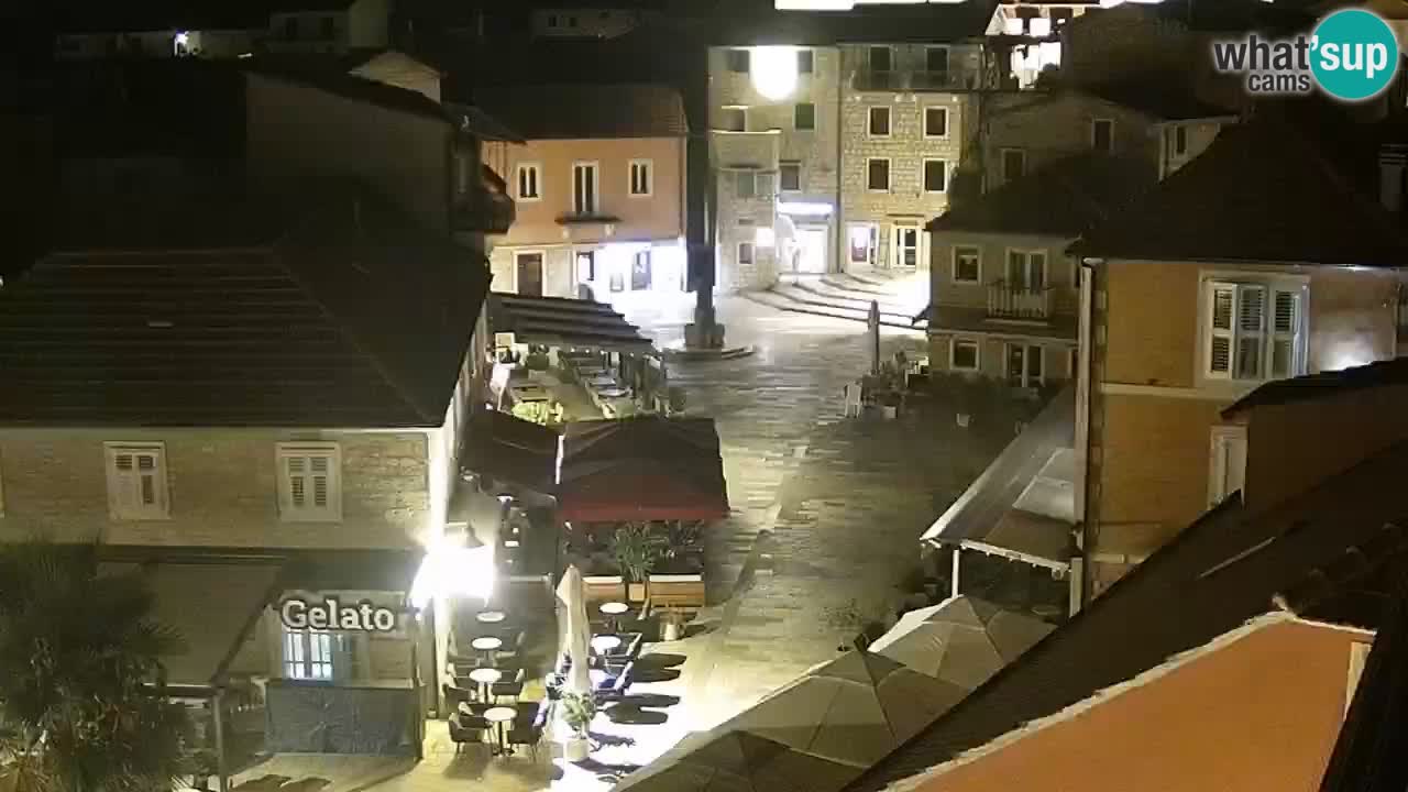 Webcam Jelsa Live motorisée – île de Hvar – Dalmatie – Croatie