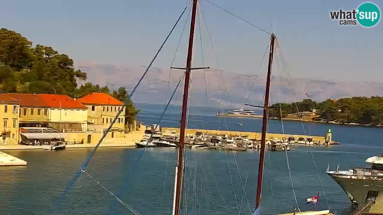 Jelsa camera en vivo Hvar isla