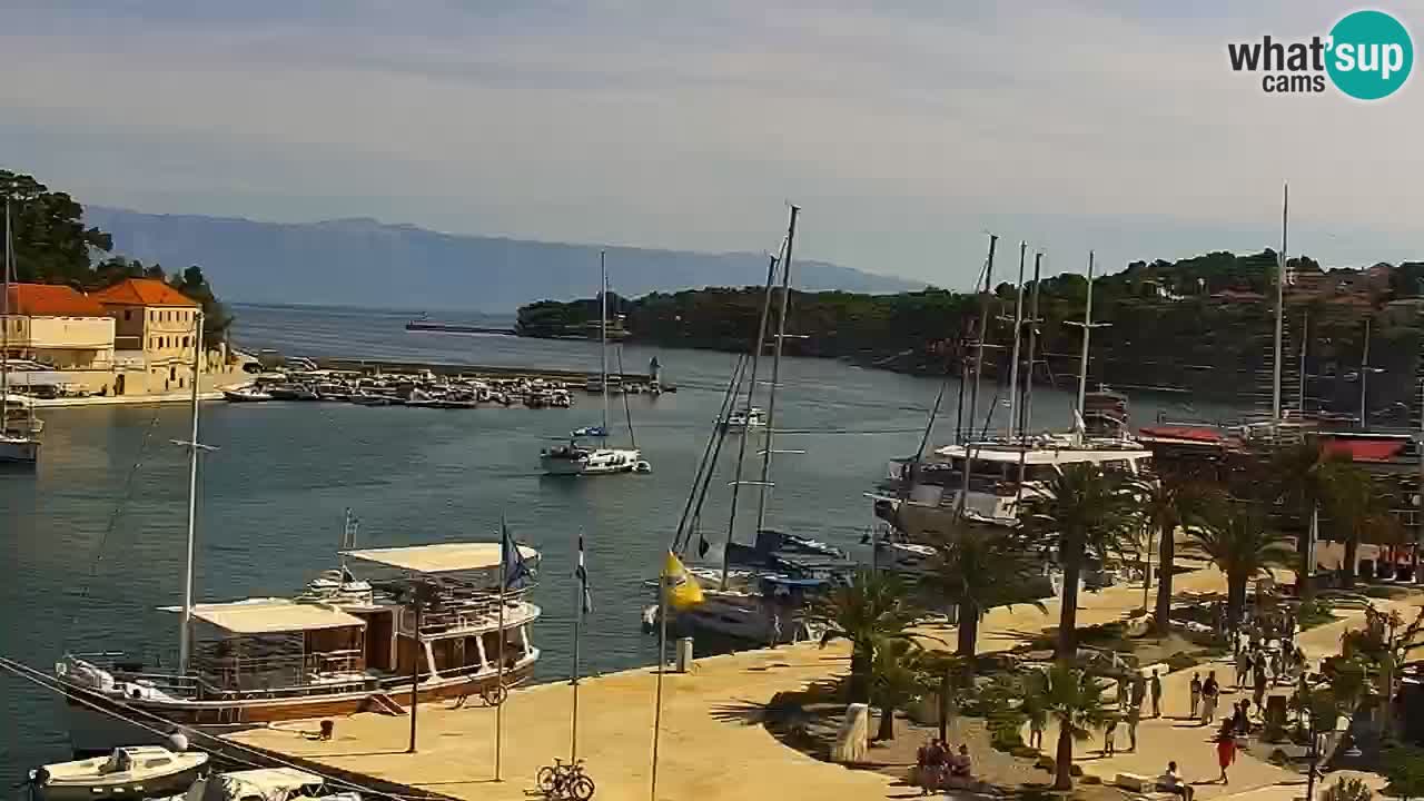 Jelsa Live Webcam motorizzata – Isola di Hvar – Dalmazia – Croazia