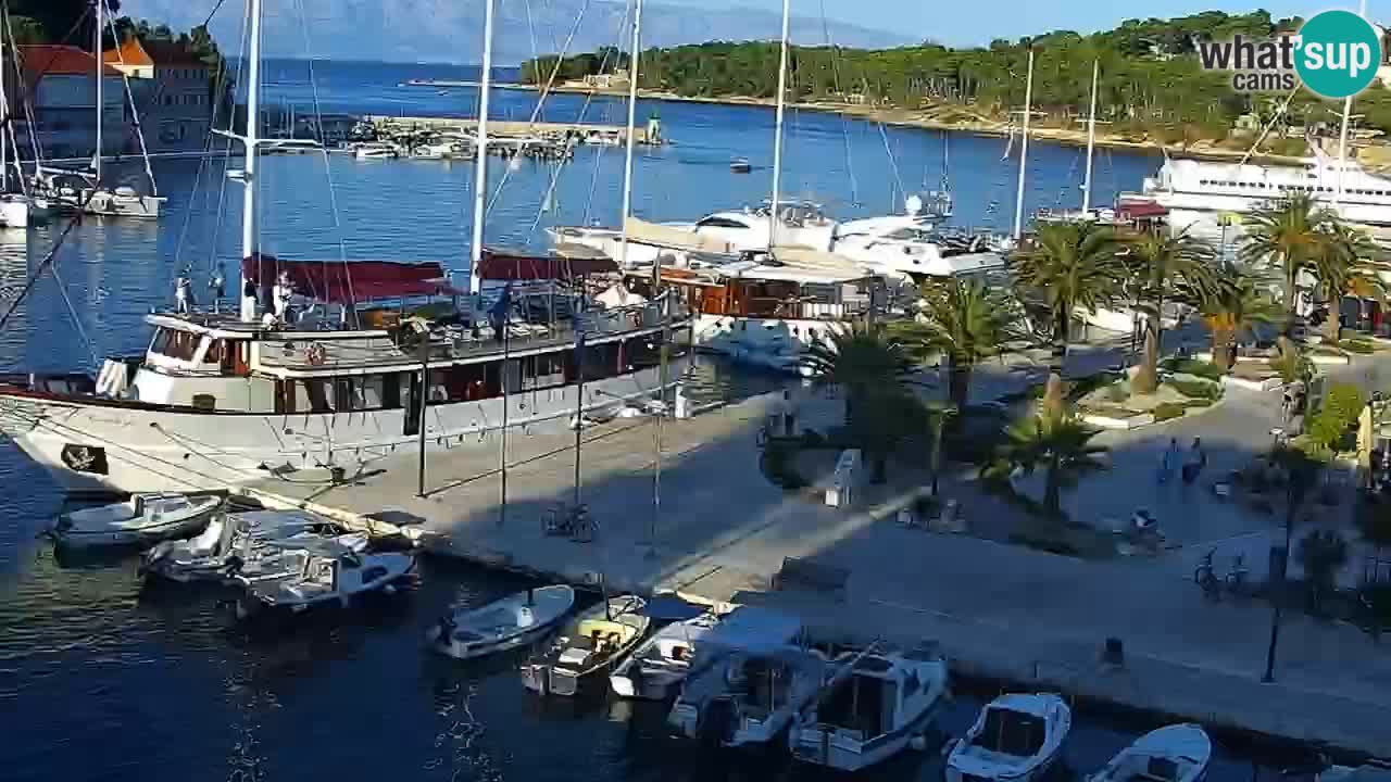 Webcam Jelsa Live motorisée – île de Hvar – Dalmatie – Croatie