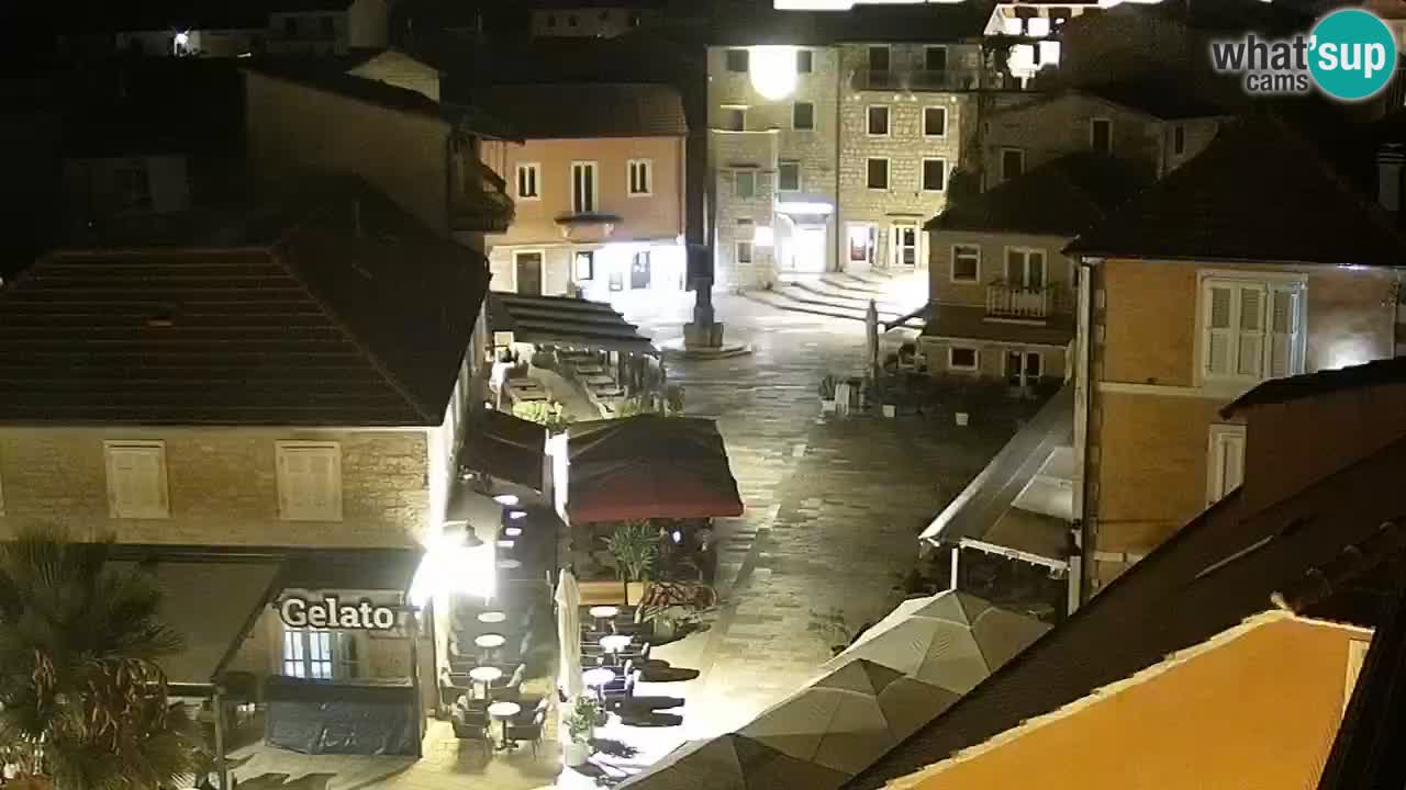 Webcam Jelsa Live motorisée – île de Hvar – Dalmatie – Croatie