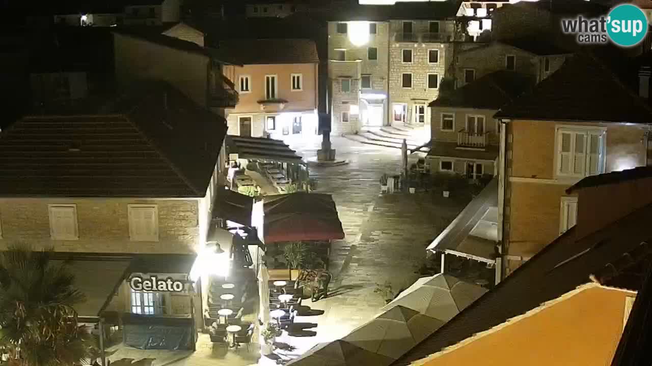 Jelsa motorizirana web kamera – otok Hvar – Dalmacija