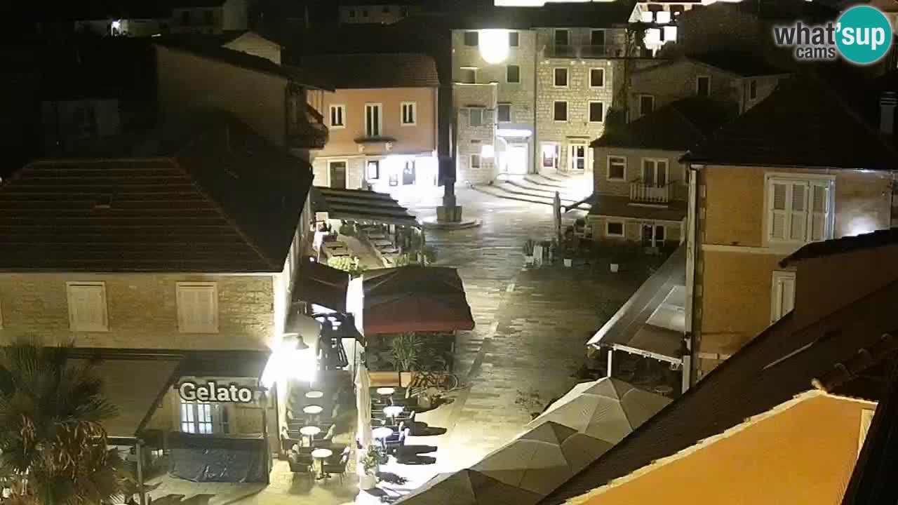 Webcam Jelsa Live motorisée – île de Hvar – Dalmatie – Croatie