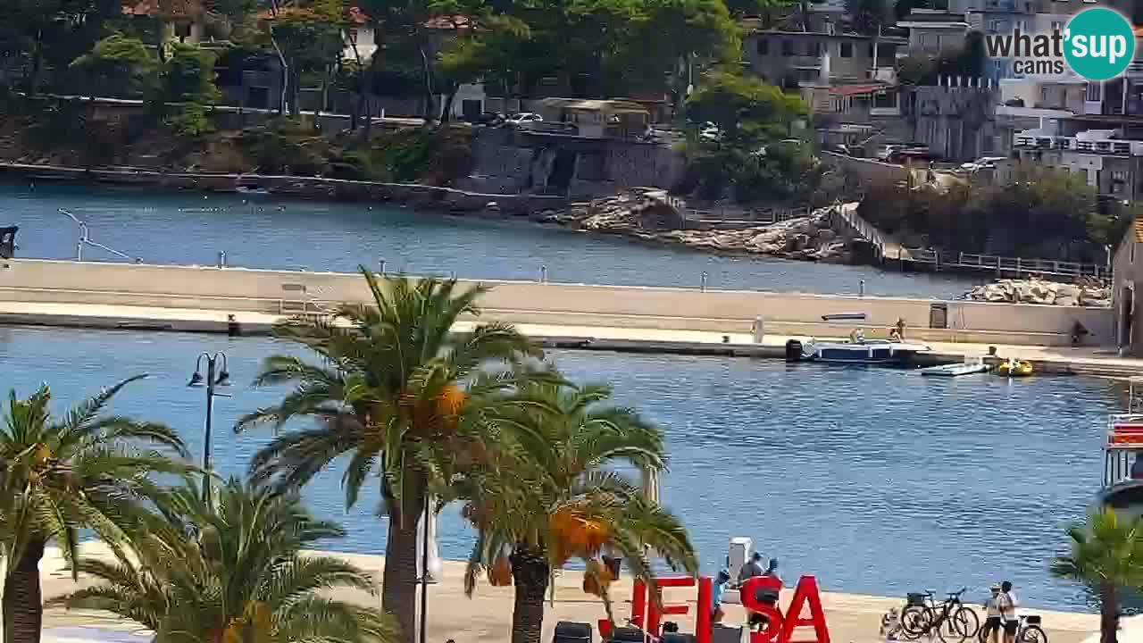 Jelsa vrtljiva spletna kamera otok Hvar – Dalmacija – Hrvaška