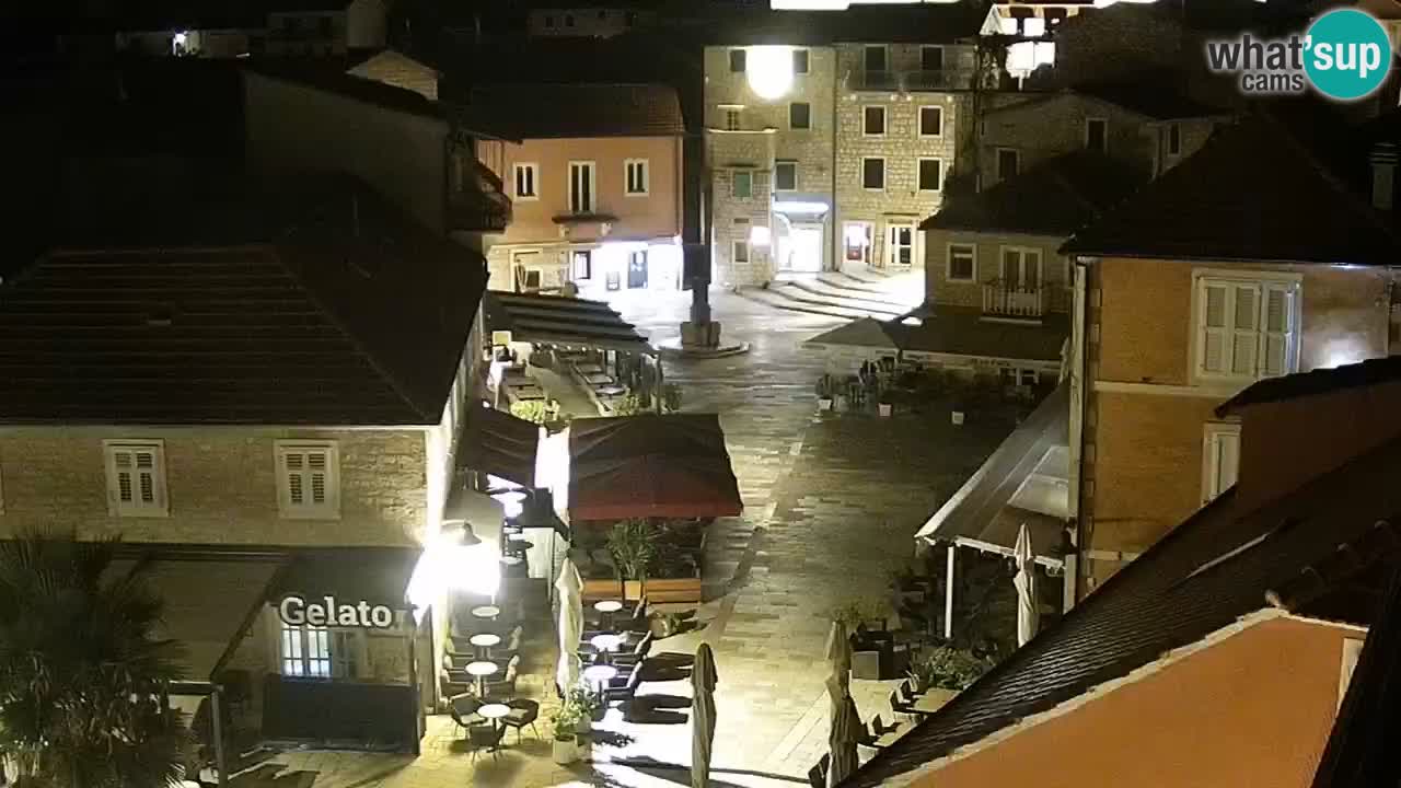 Webcam Jelsa Live motorisée – île de Hvar – Dalmatie – Croatie
