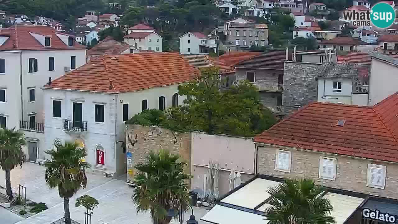 Jelsa Live Webcam motorizzata – Isola di Hvar – Dalmazia – Croazia