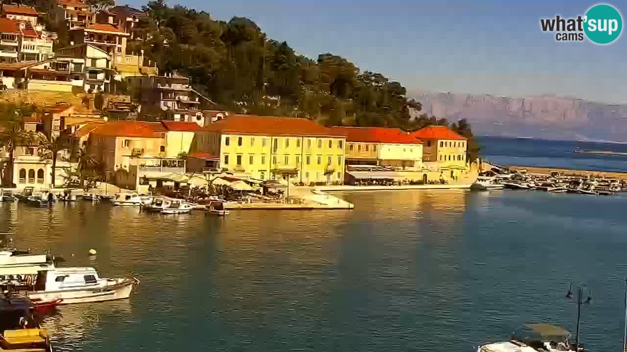 Jelsa vrtljiva spletna kamera otok Hvar – Dalmacija – Hrvaška
