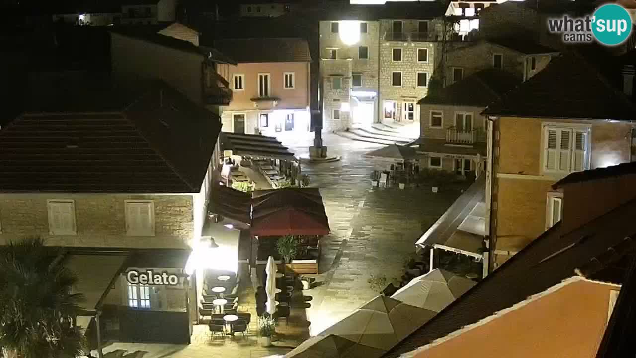 Webcam Jelsa Live motorisée – île de Hvar – Dalmatie – Croatie