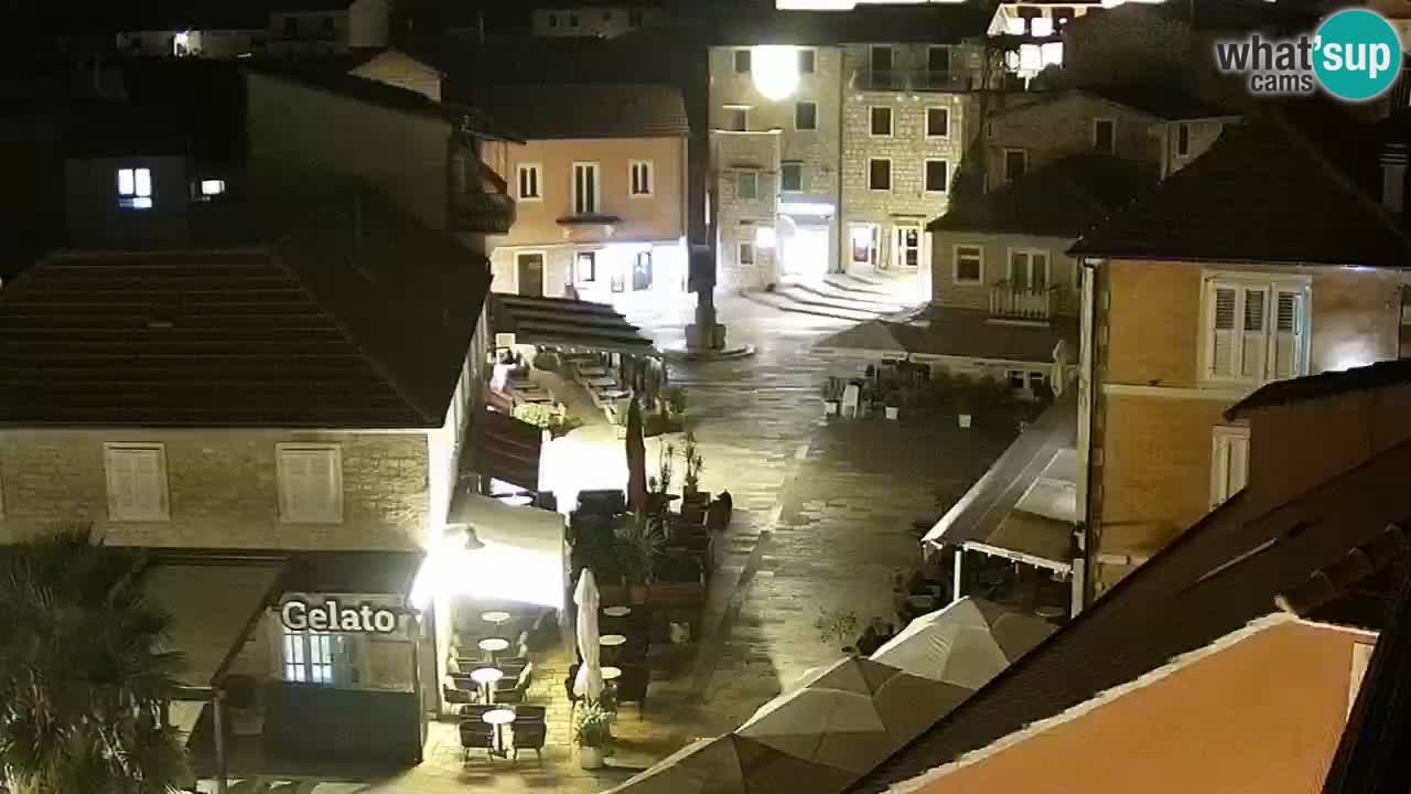 Webcam Jelsa Live motorisée – île de Hvar – Dalmatie – Croatie