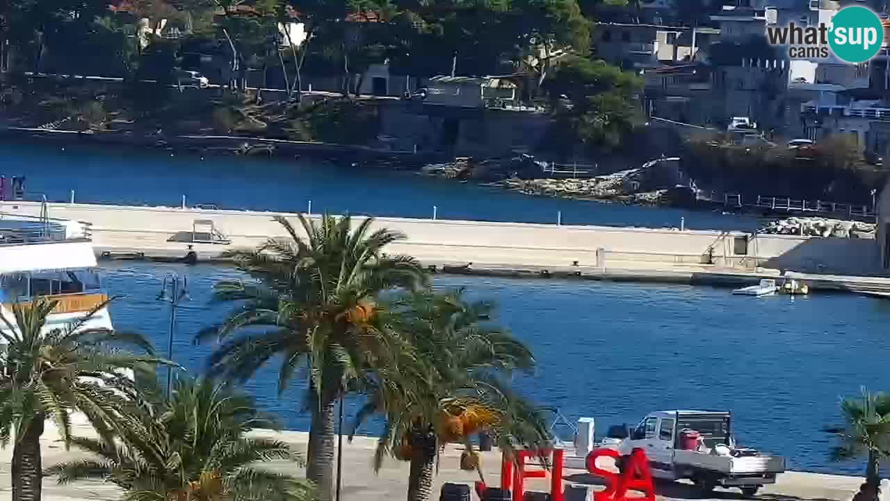 Jelsa Live Webcam motorizzata – Isola di Hvar – Dalmazia – Croazia