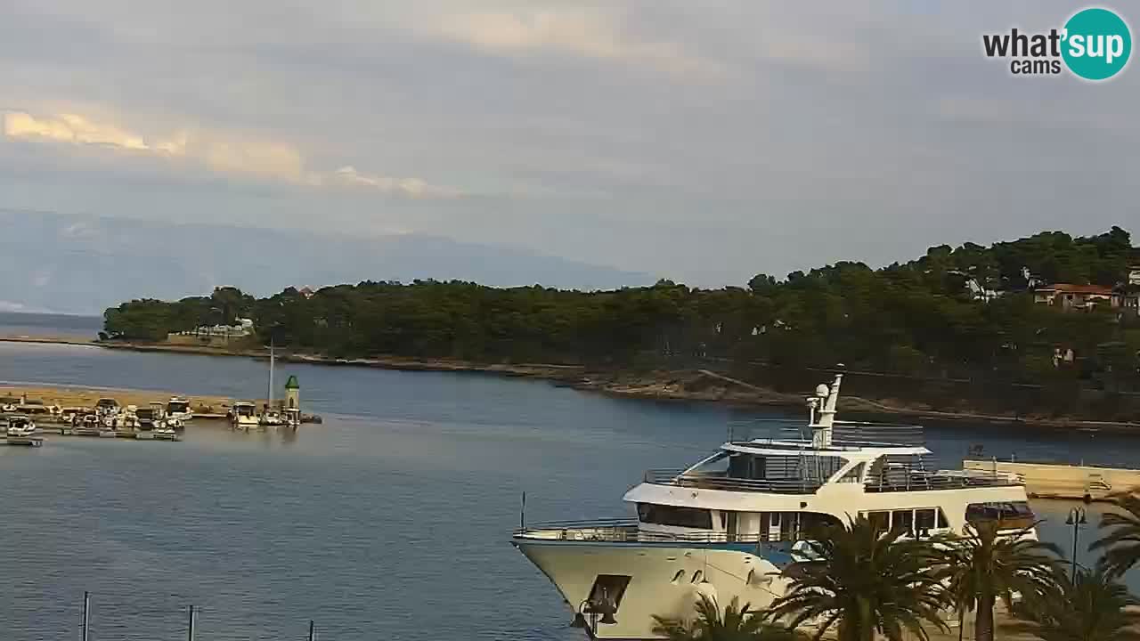 Jelsa motorizirana web kamera – otok Hvar – Dalmacija