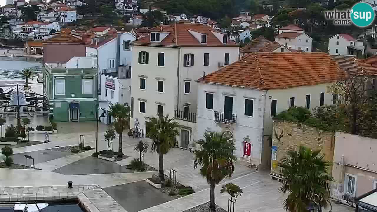 Webcam Jelsa Live motorisée – île de Hvar – Dalmatie – Croatie