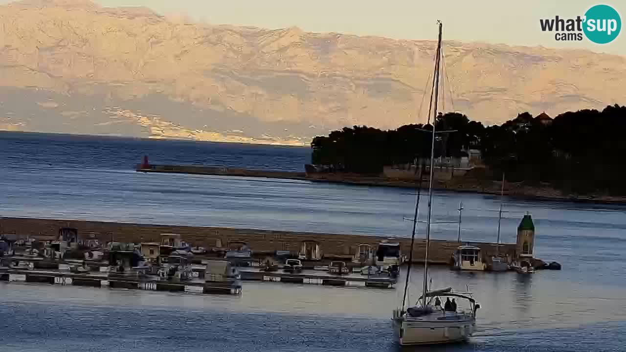 Webcam Jelsa Live motorisée – île de Hvar – Dalmatie – Croatie