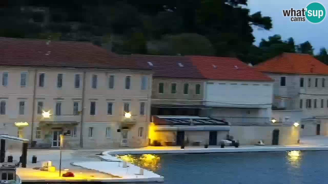 Webcam Jelsa Live motorisée – île de Hvar – Dalmatie – Croatie