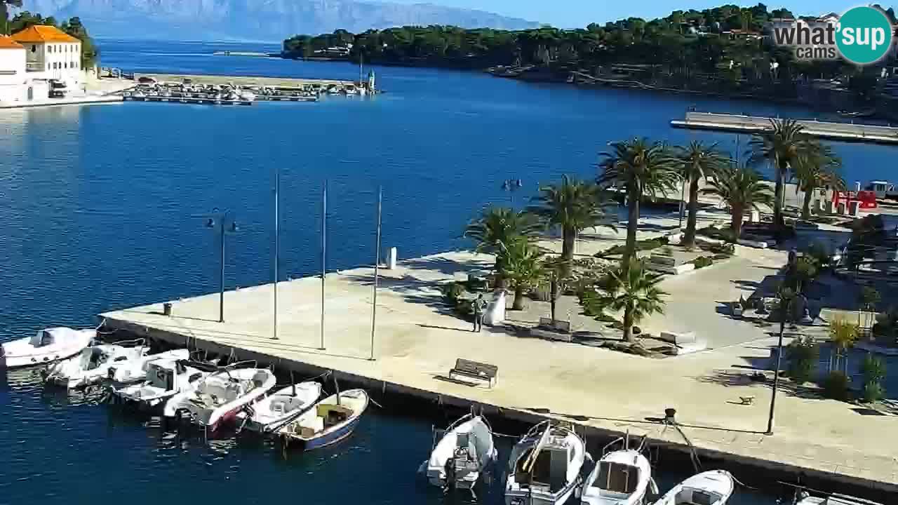 Jelsa motorizirana web kamera – otok Hvar – Dalmacija
