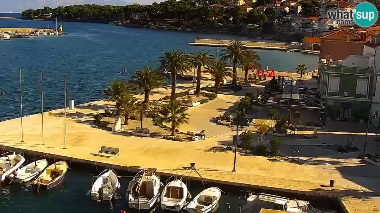 Jelsa motorizirana web kamera – otok Hvar – Dalmacija