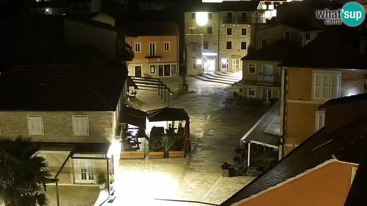 Webcam Jelsa Live motorisée – île de Hvar – Dalmatie – Croatie
