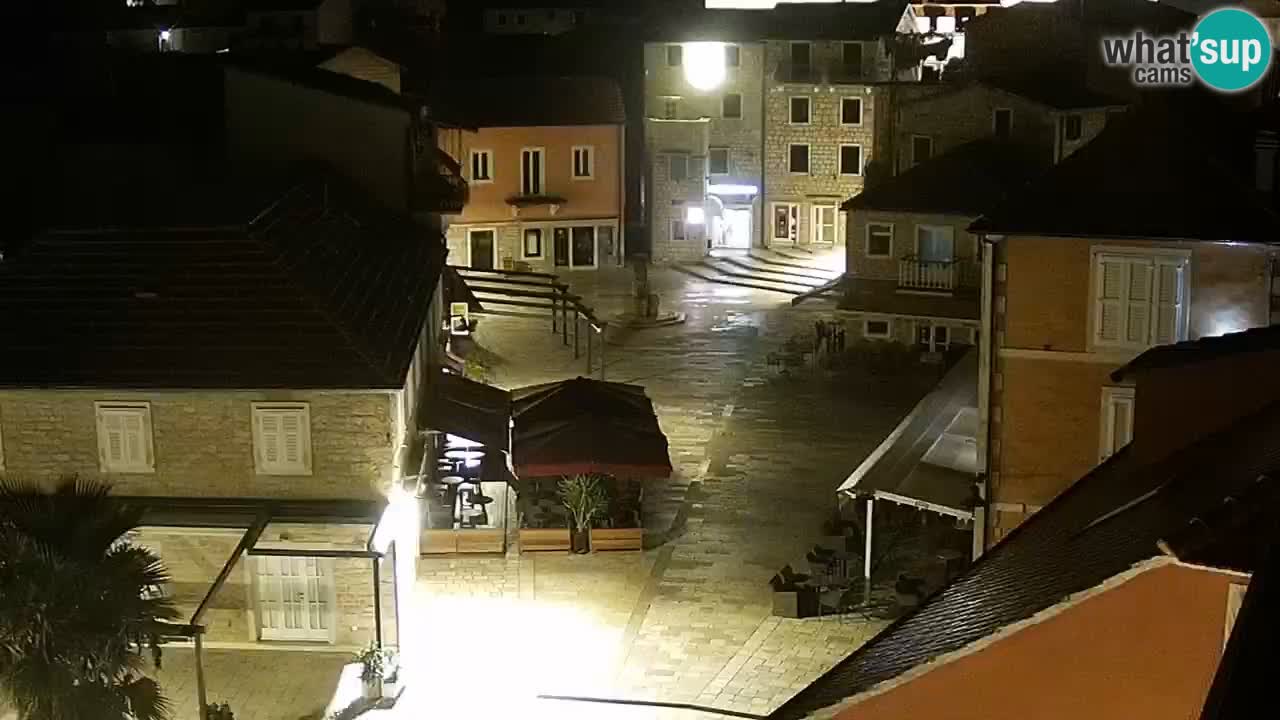 Webcam Jelsa Live motorisée – île de Hvar – Dalmatie – Croatie