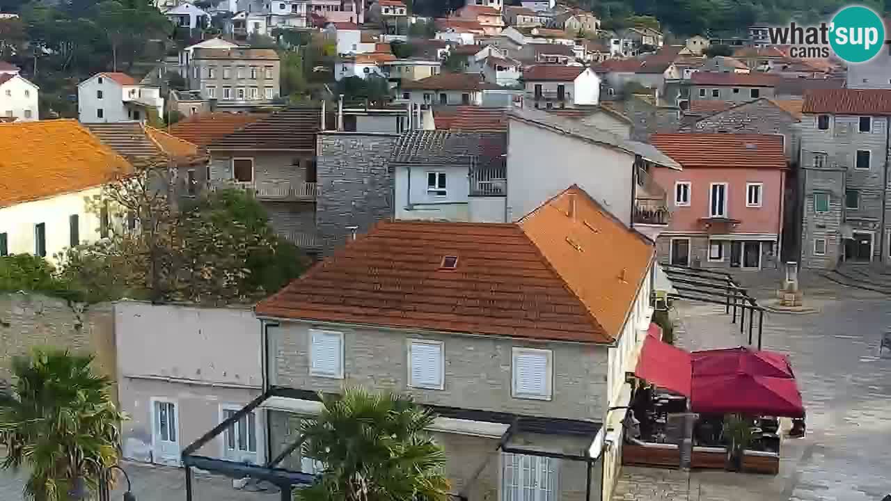 Webcam Jelsa Live motorisée – île de Hvar – Dalmatie – Croatie