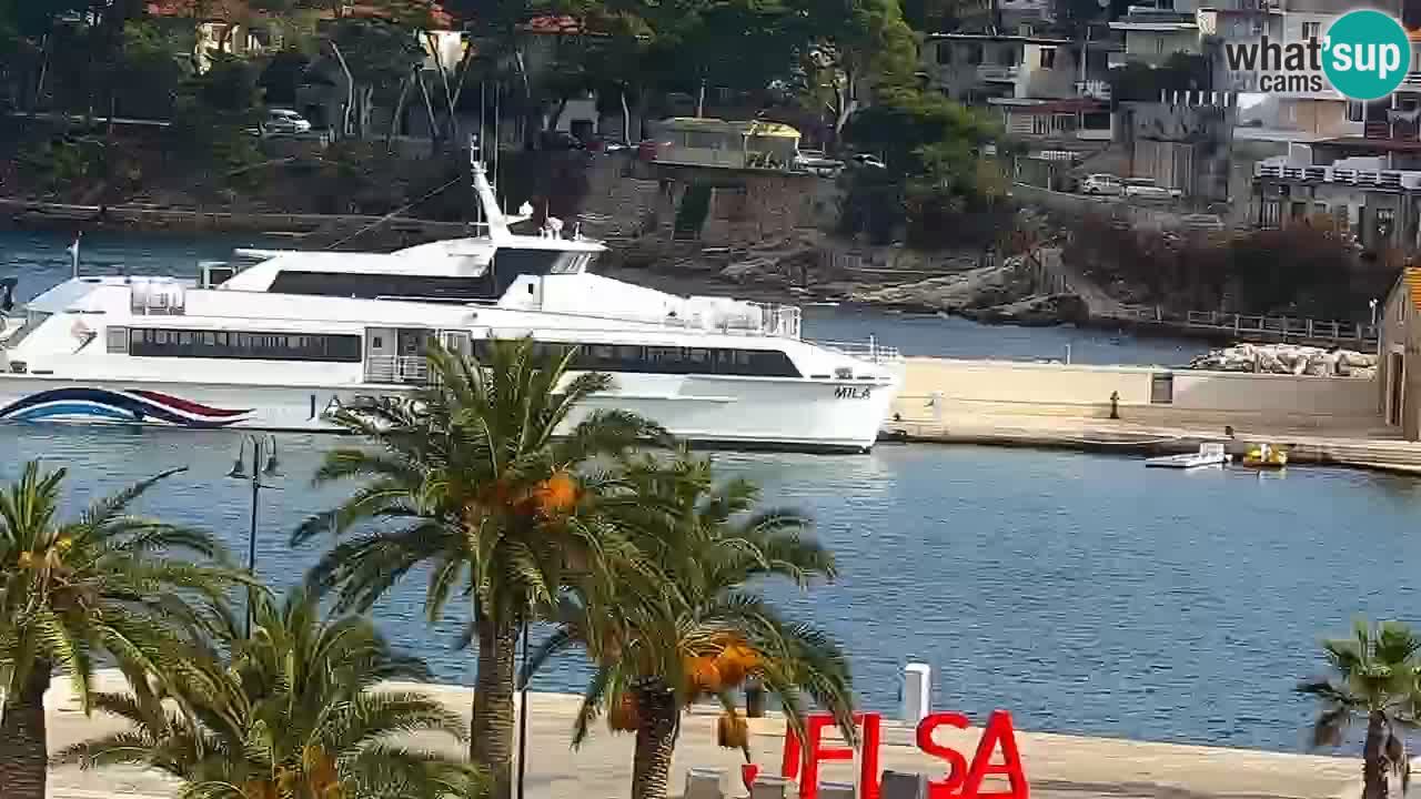 Jelsa motorizirana web kamera – otok Hvar – Dalmacija