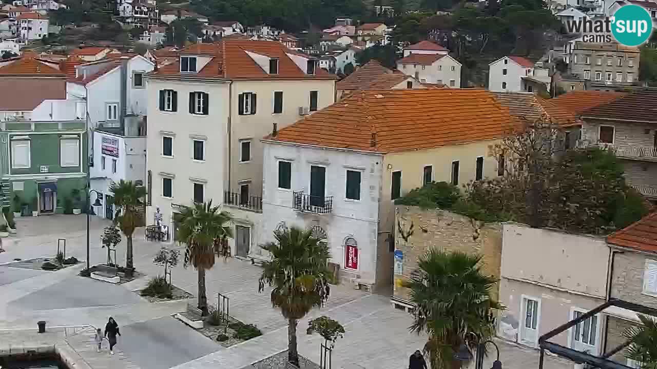 Jelsa motorizirana web kamera – otok Hvar – Dalmacija