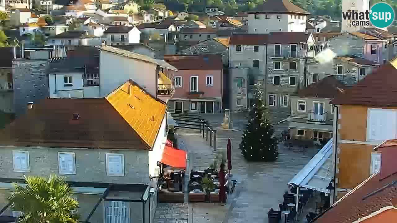 Jelsa motorizirana web kamera – otok Hvar – Dalmacija