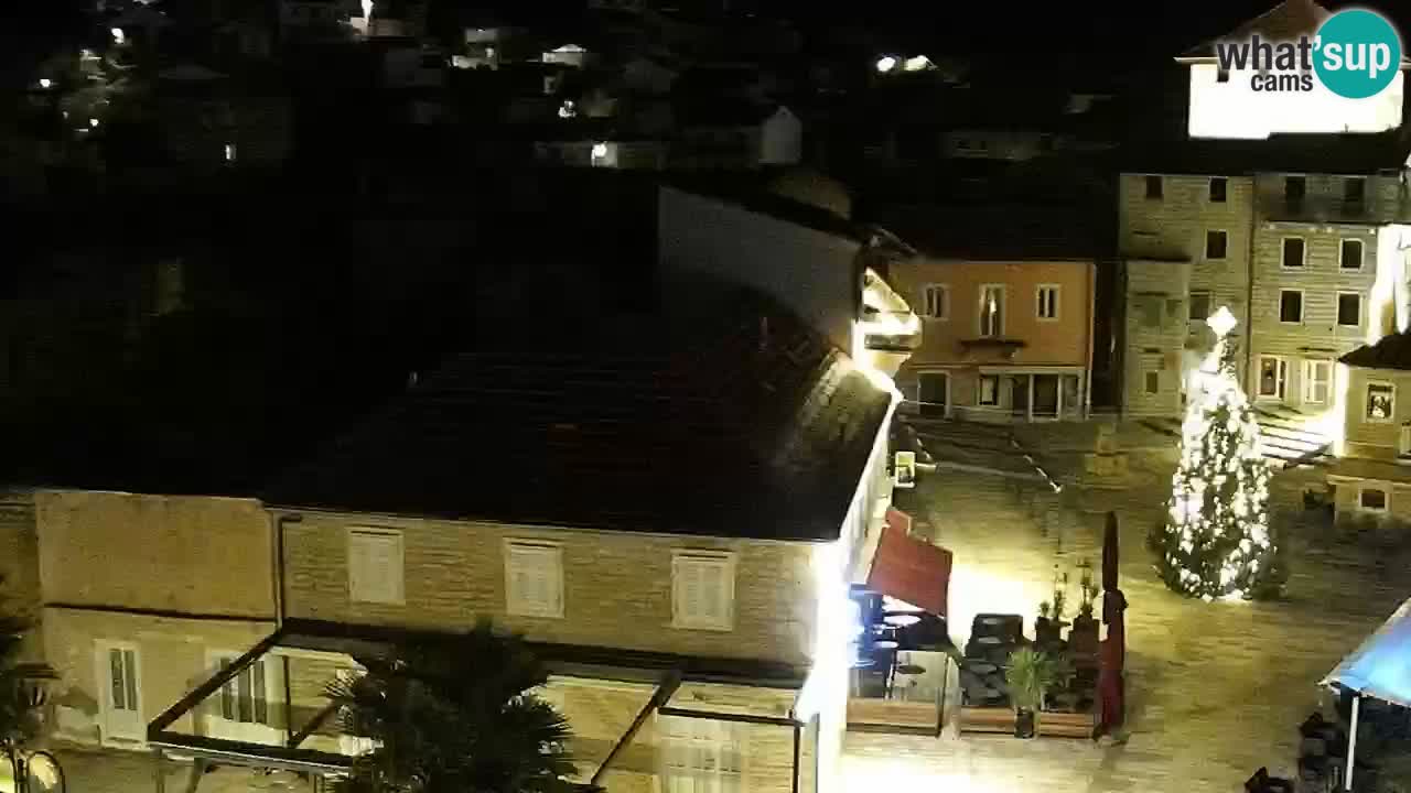 Webcam Jelsa Live motorisée – île de Hvar – Dalmatie – Croatie