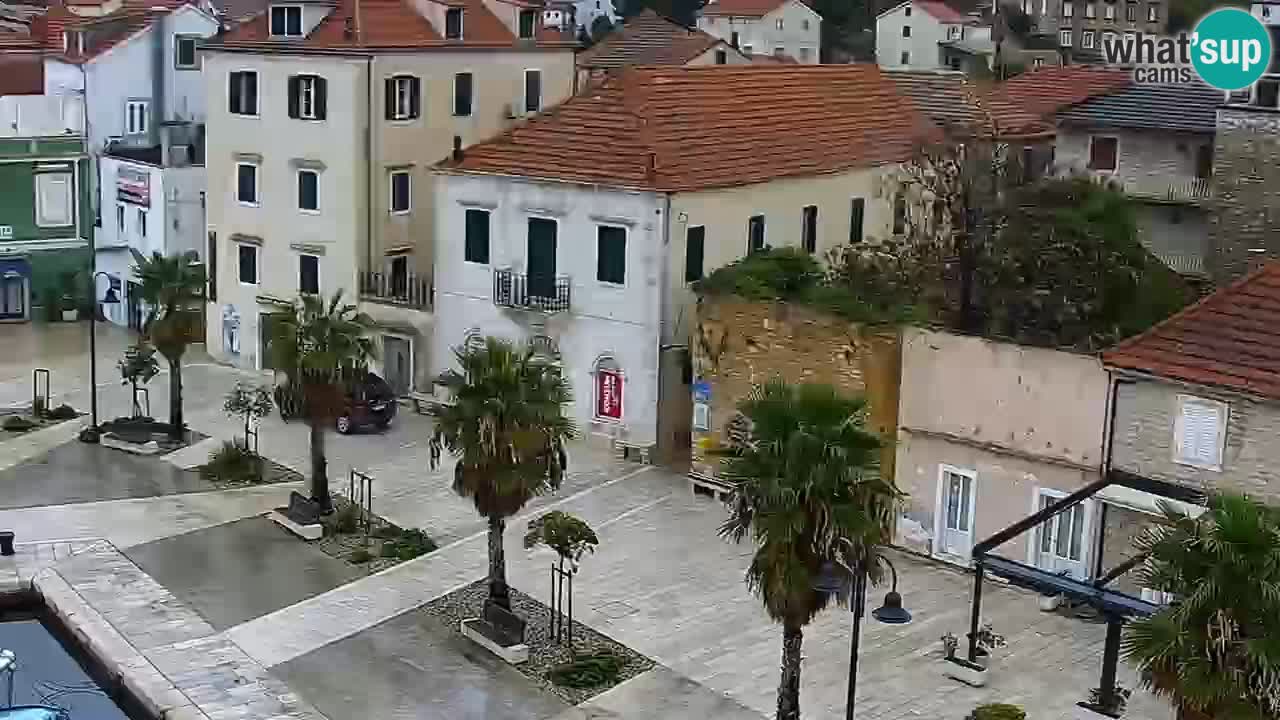 Jelsa motorizirana web kamera – otok Hvar – Dalmacija