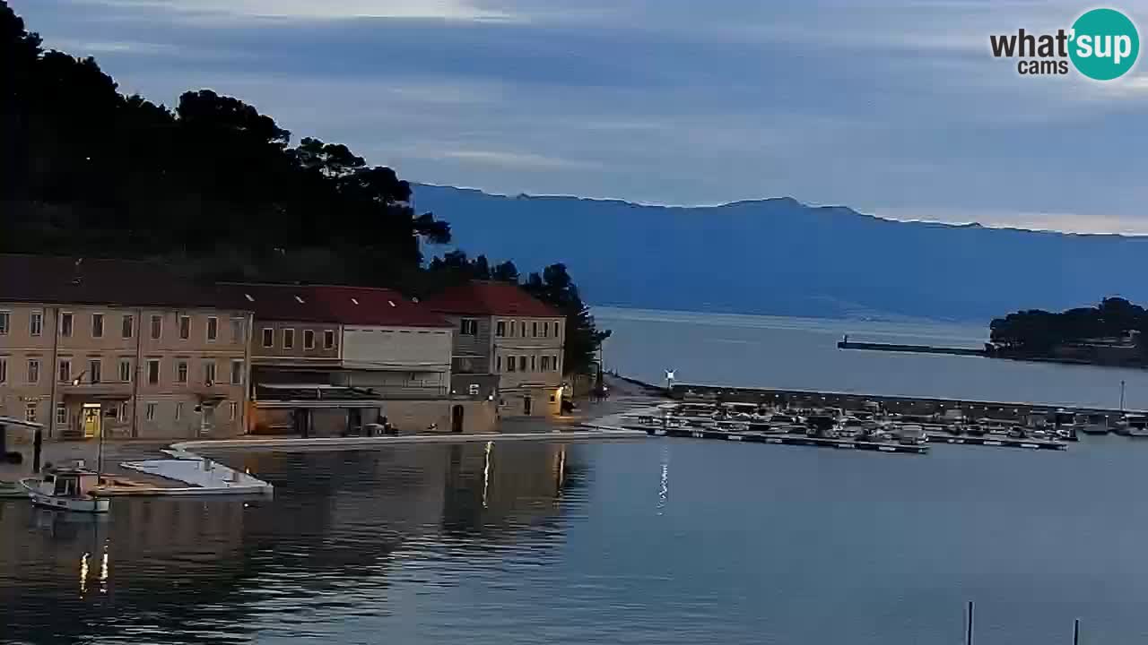 Webcam Jelsa Live motorisée – île de Hvar – Dalmatie – Croatie