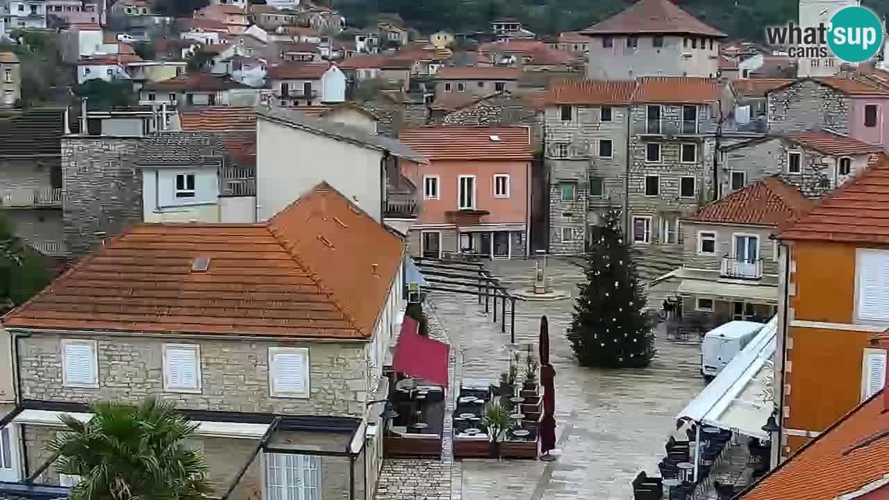 Jelsa motorizirana web kamera – otok Hvar – Dalmacija