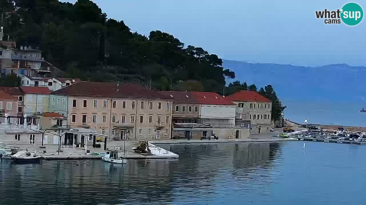 Webcam Jelsa Live motorisée – île de Hvar – Dalmatie – Croatie