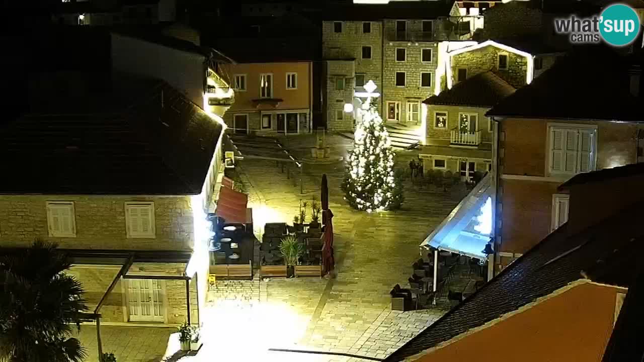 Webcam Jelsa Live motorisée – île de Hvar – Dalmatie – Croatie