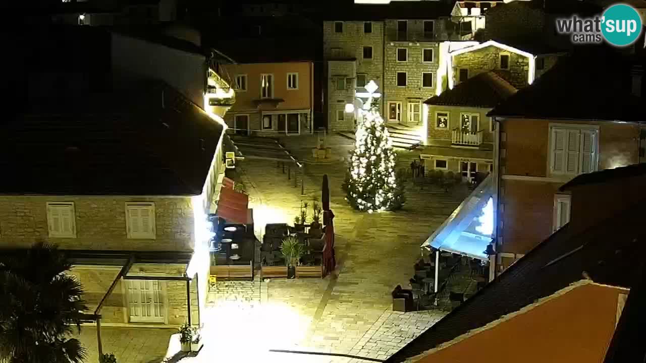 Webcam Jelsa Live motorisée – île de Hvar – Dalmatie – Croatie