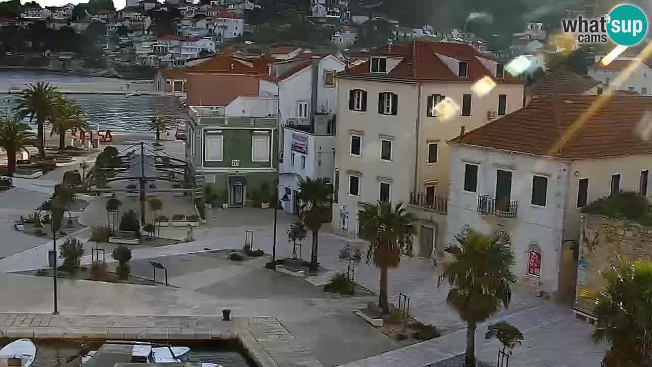 Jelsa motorizirana web kamera – otok Hvar – Dalmacija