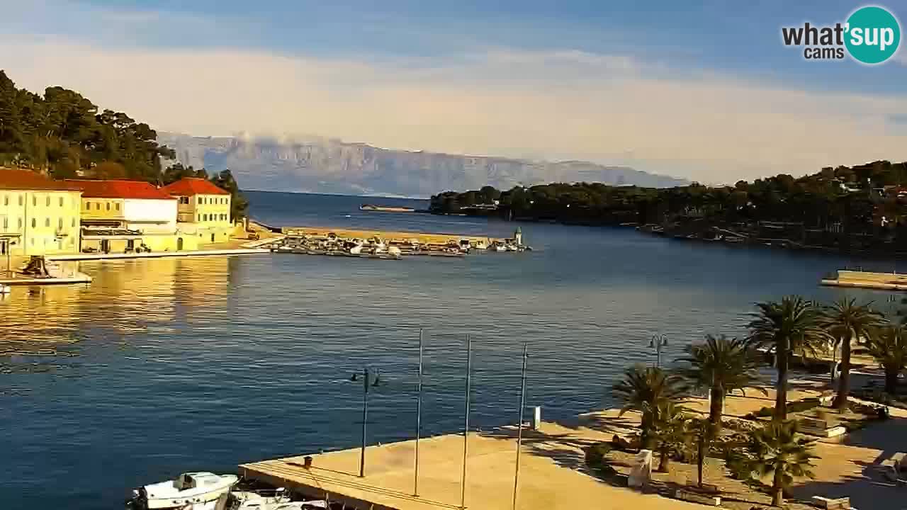 Webcam Jelsa Live motorisée – île de Hvar – Dalmatie – Croatie