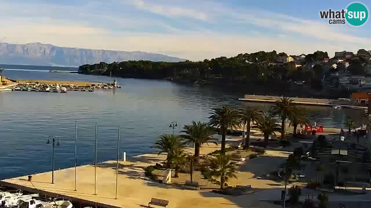 Webcam Jelsa Live motorisée – île de Hvar – Dalmatie – Croatie