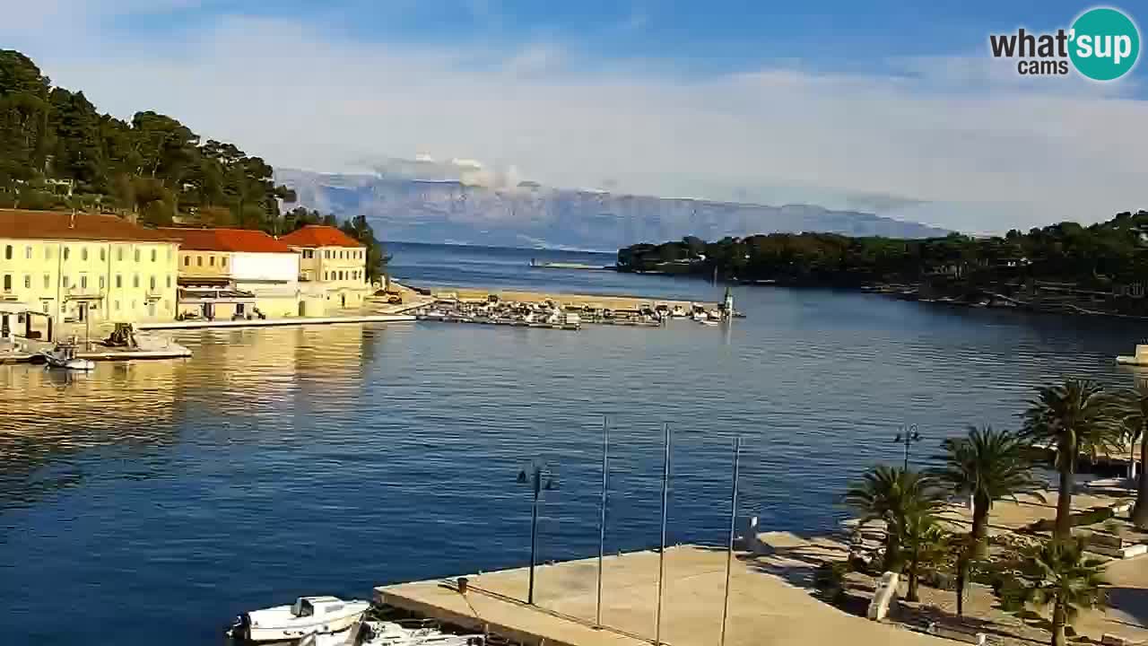 Webcam Jelsa Live motorisée – île de Hvar – Dalmatie – Croatie