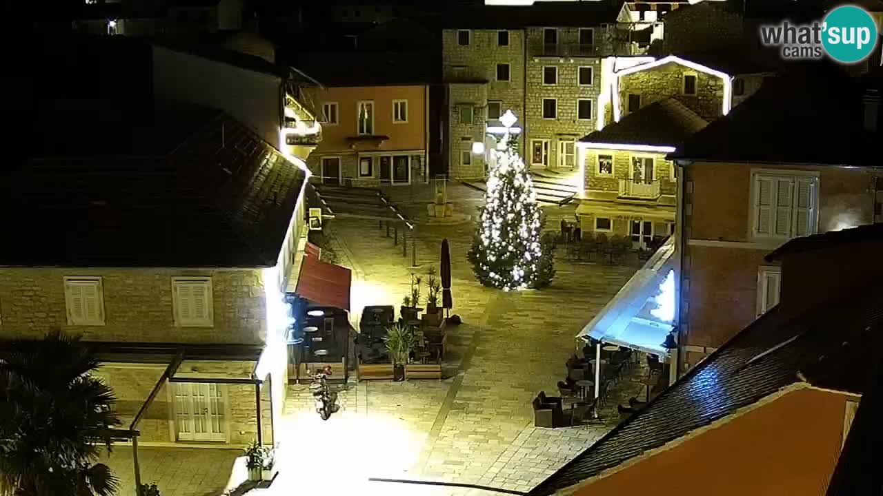 Jelsa motorizirana web kamera – otok Hvar – Dalmacija