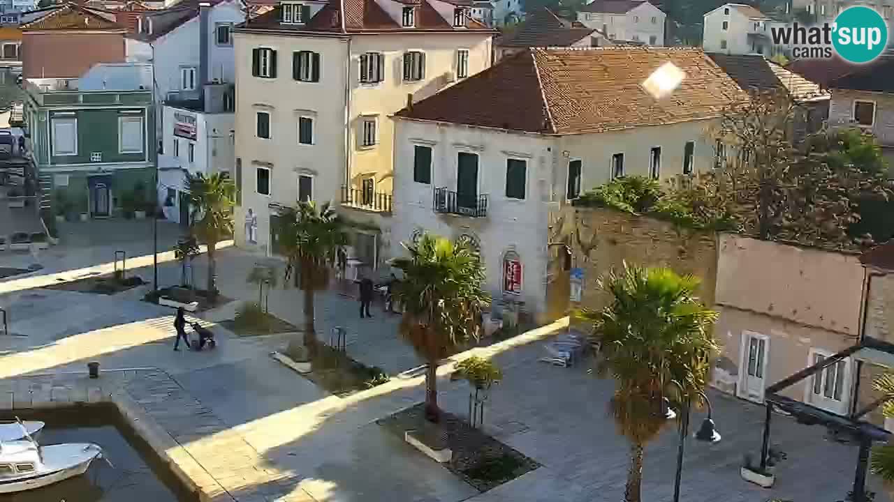 Webcam Jelsa Live motorisée – île de Hvar – Dalmatie – Croatie