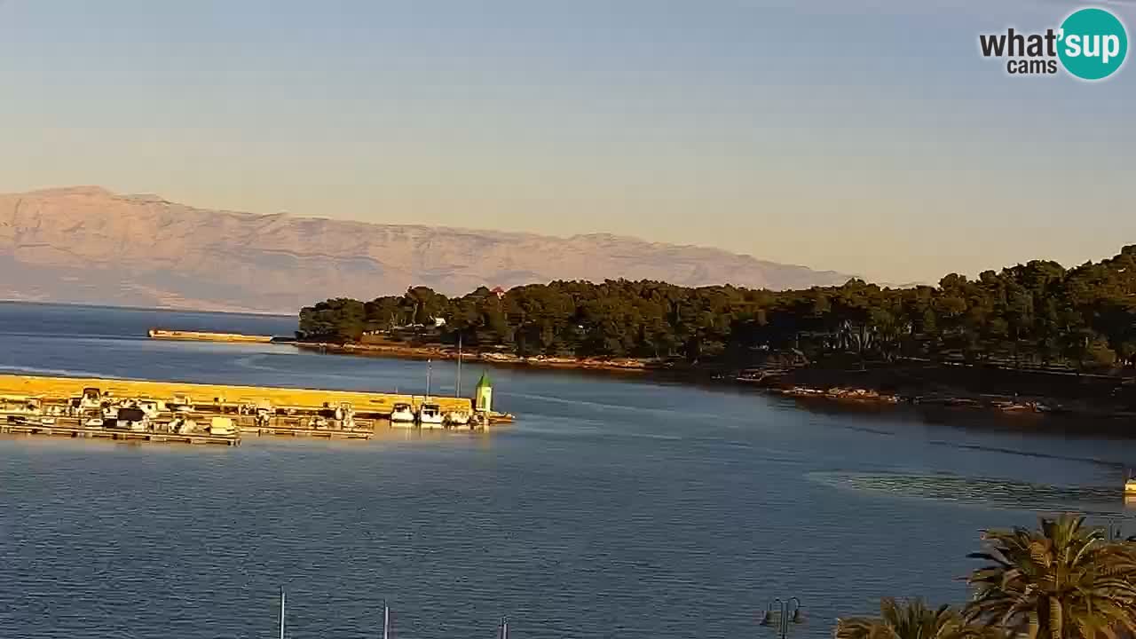 Jelsa motorizirana web kamera – otok Hvar – Dalmacija