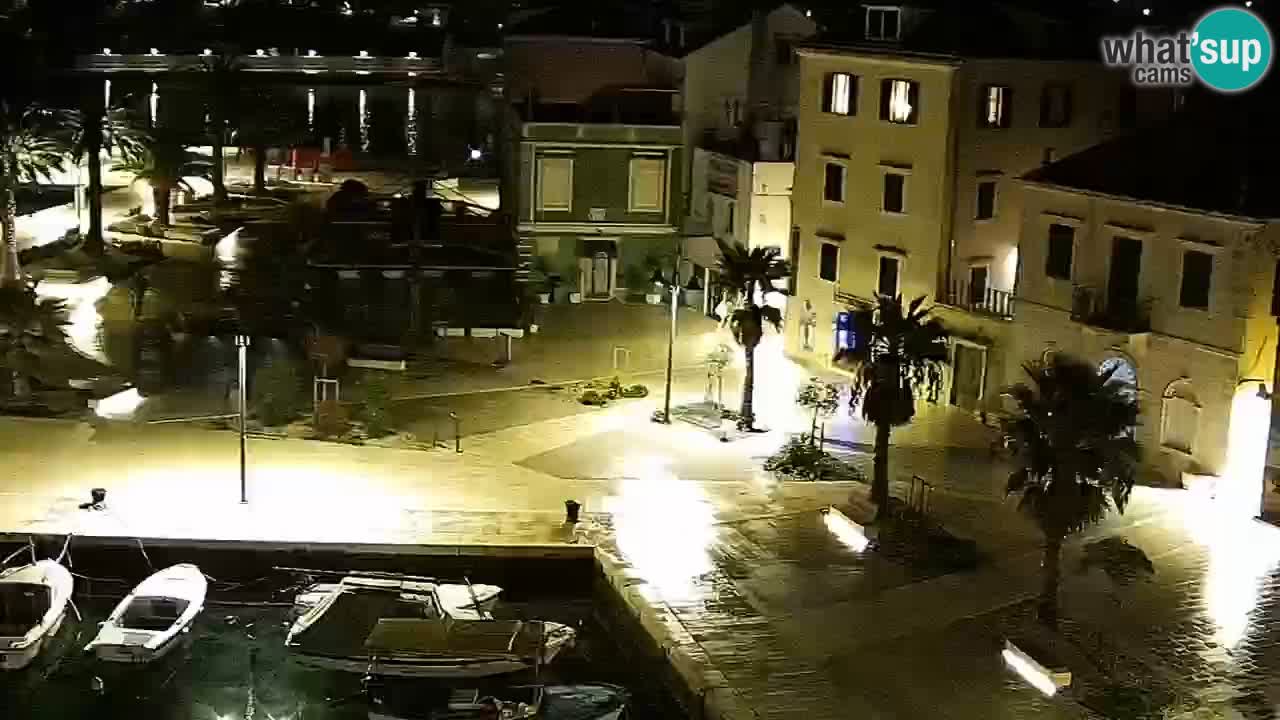 Webcam Jelsa Live motorisée – île de Hvar – Dalmatie – Croatie