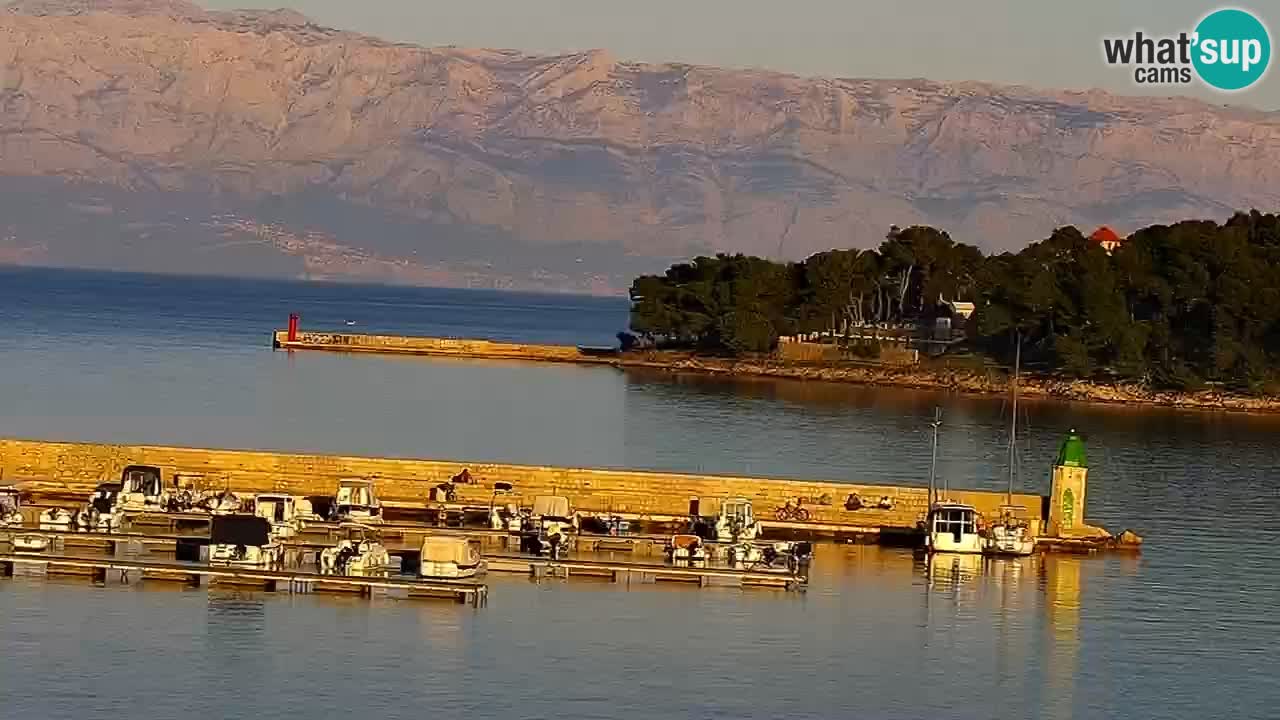 Jelsa motorizirana web kamera – otok Hvar – Dalmacija