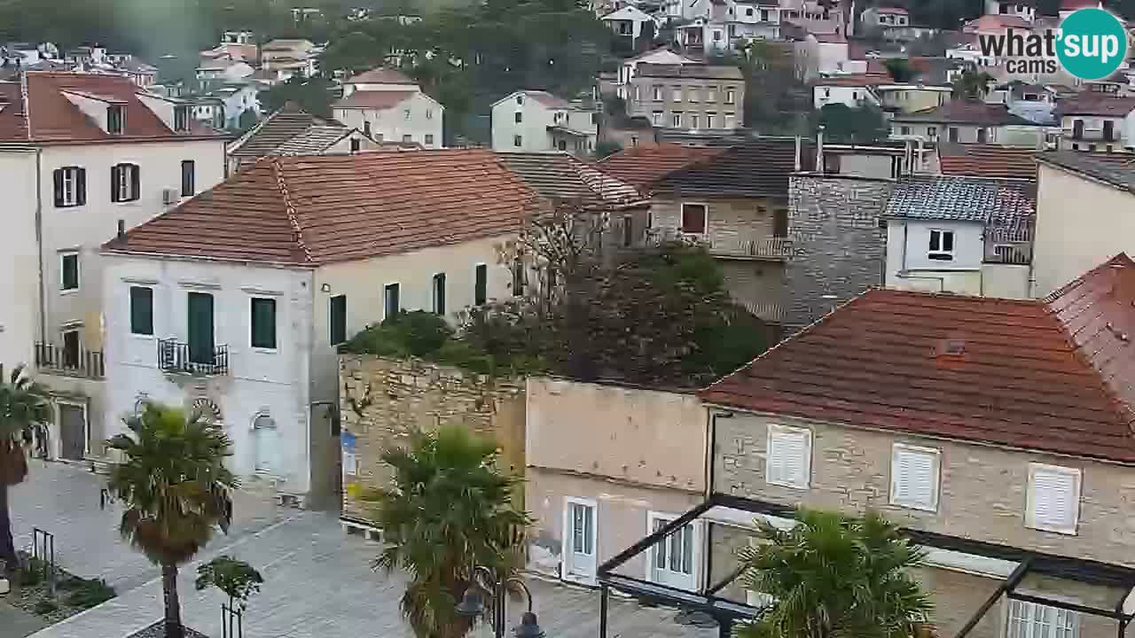 Jelsa motorizirana web kamera – otok Hvar – Dalmacija