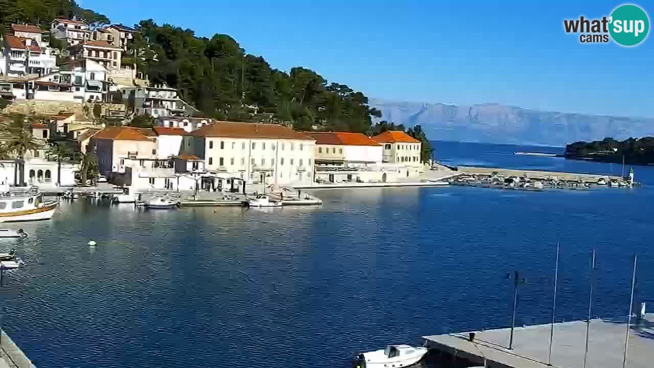 Jelsa motorizirana web kamera – otok Hvar – Dalmacija