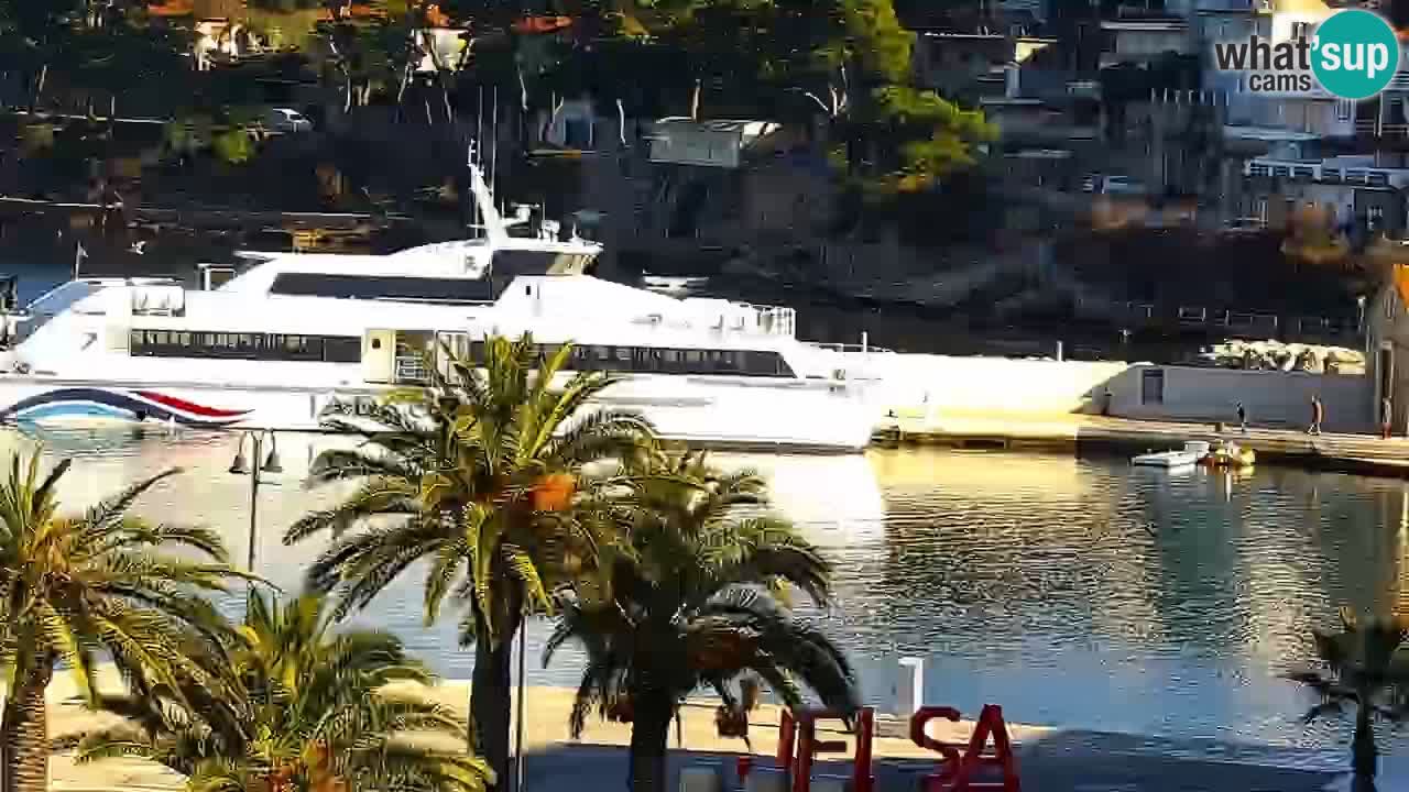 Jelsa motorizirana web kamera – otok Hvar – Dalmacija